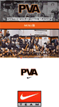 Mobile Screenshot of panthervolleyballacademy.com